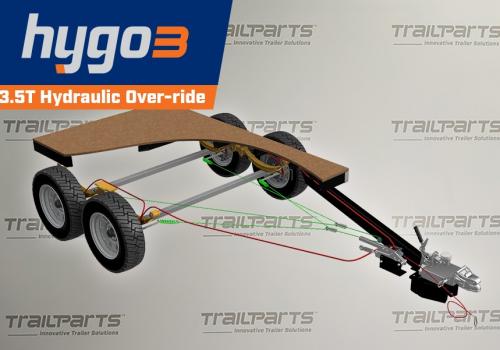 image of Hygo 3 - 3500kg Hydraulic Over-ride Brakes